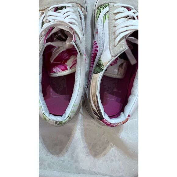 VANS OLD SKOOL ALOHA TROPICAL SKATE SHOES SNEAKERS M SZ 5.5 W SZ 7 - Picture 11 of 14